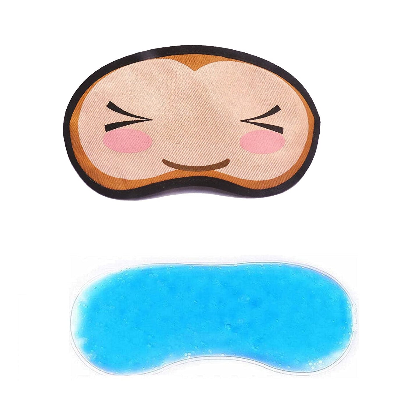 Eye Mask with Ice Pack for Sleeping & Headache Relief – Multipurpose Cold Gel Eye Cover for Puffy Eyes & Insomnia – Unisex Adjustable Sleep Mask – FREE SHIPPING, COD