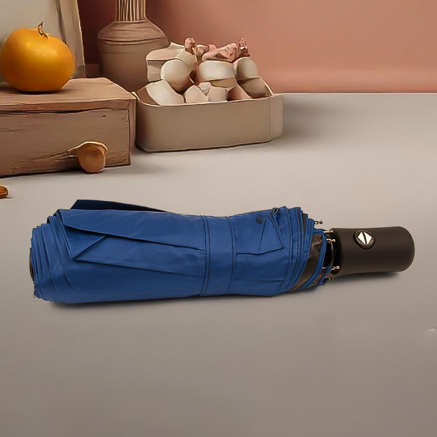 2-Fold Compact Travel Umbrella with Case | Windproof, Sun-proof & Rainproof Umbrella for All Ages – FREE SHIPPING & COD